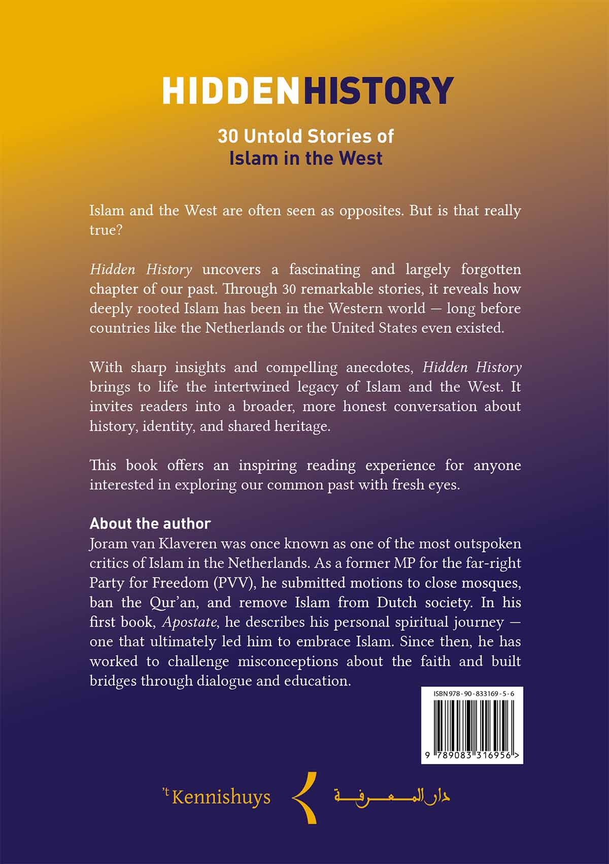 Hidden History Book Joram van Klaveren